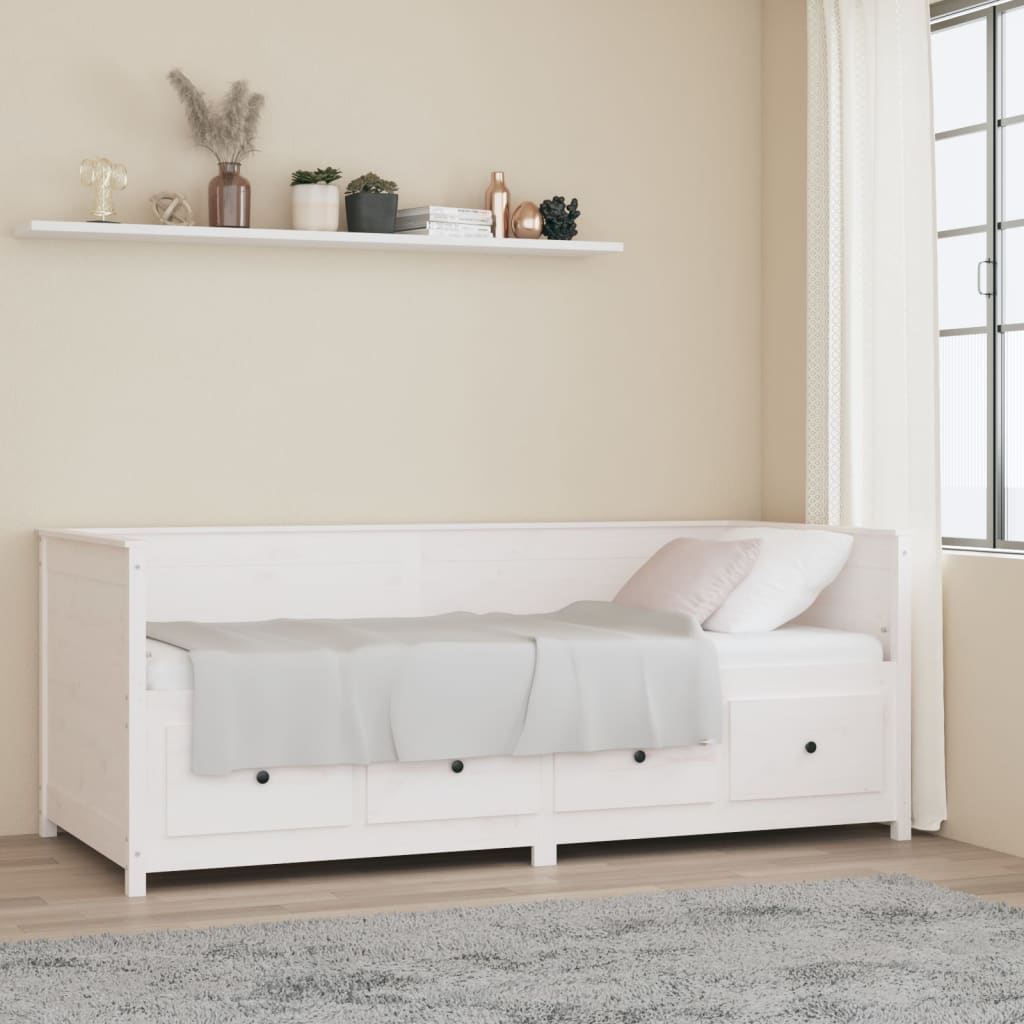Day Bed Without Mattress Solid Wood Pine