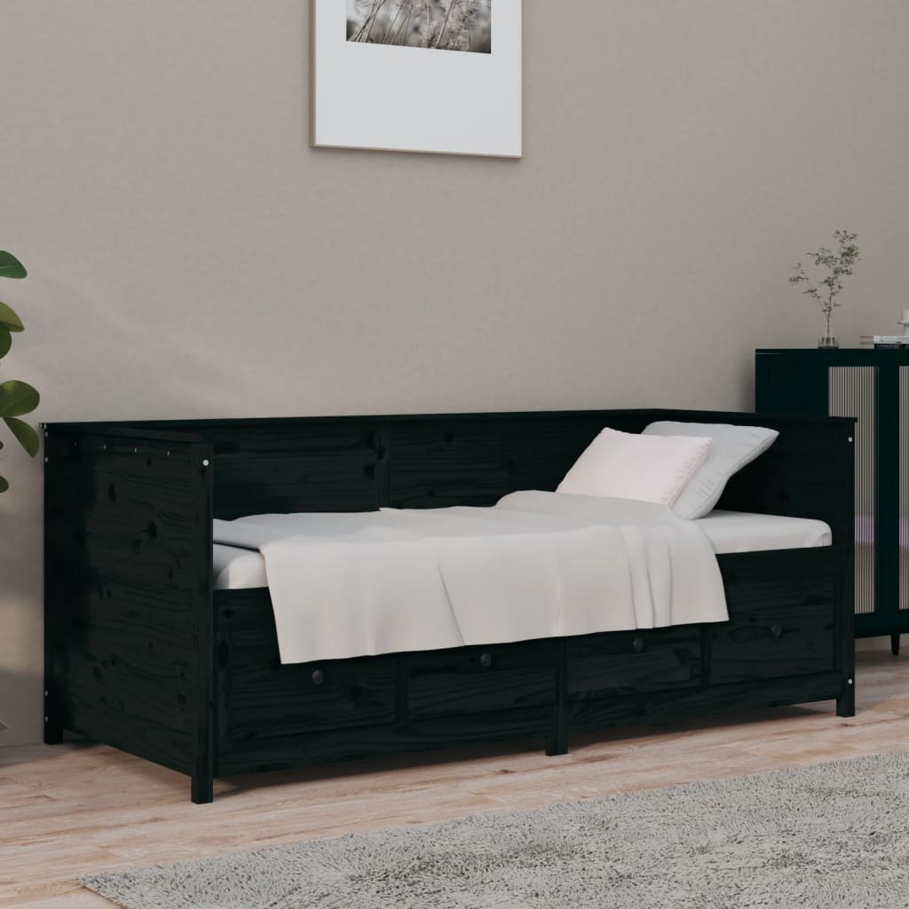 Day Bed Without Mattress Solid Wood Pine