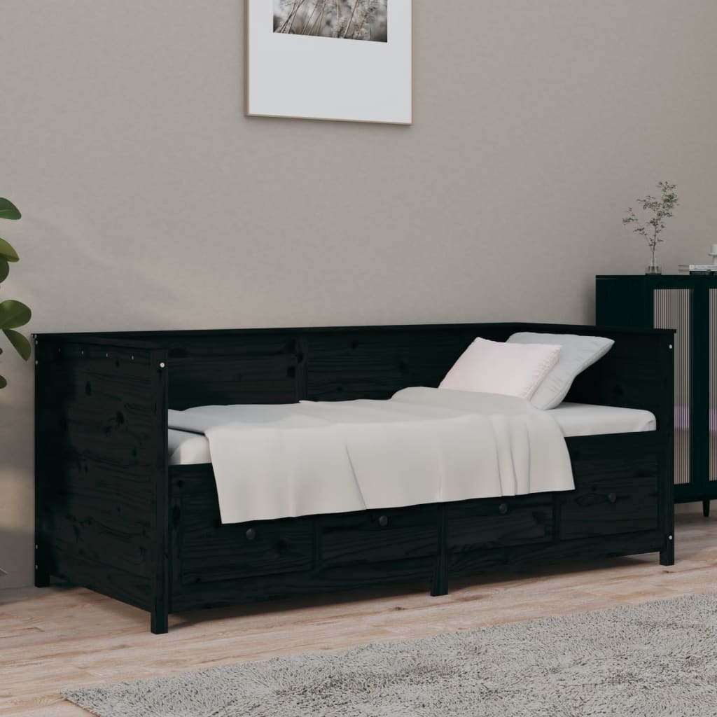 Day Bed Without Mattress Solid Wood Pine