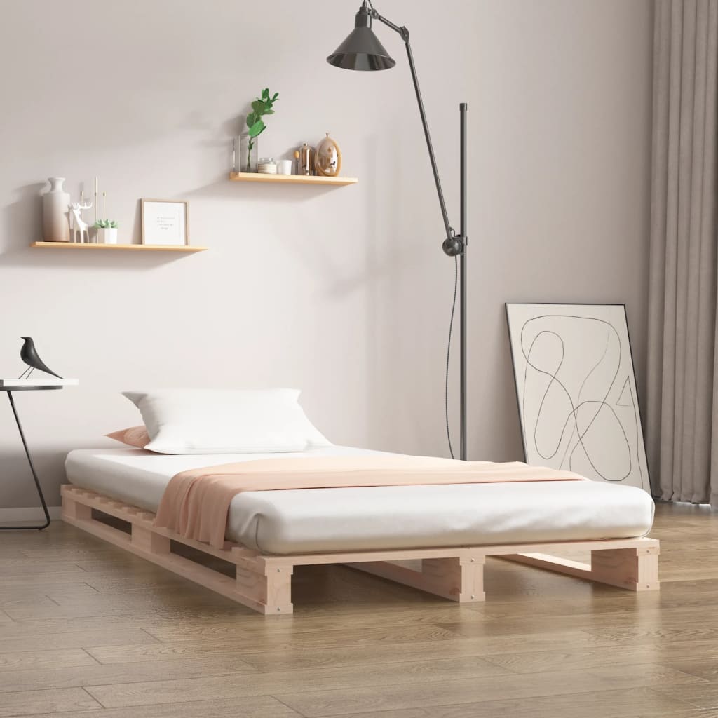 Pallet Bed Without Mattress Super King Size Solid Wood