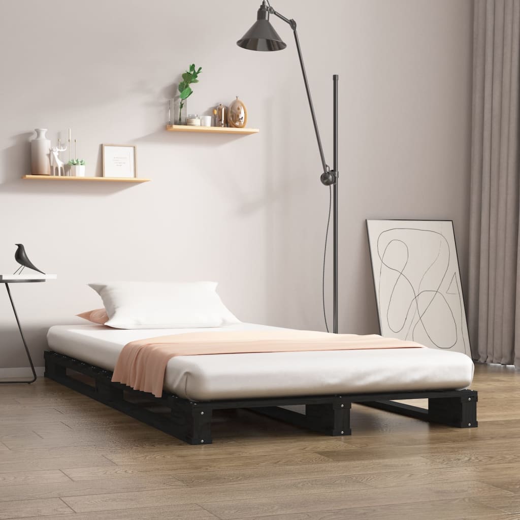 Pallet Bed Without Mattress Super King Size Solid Wood