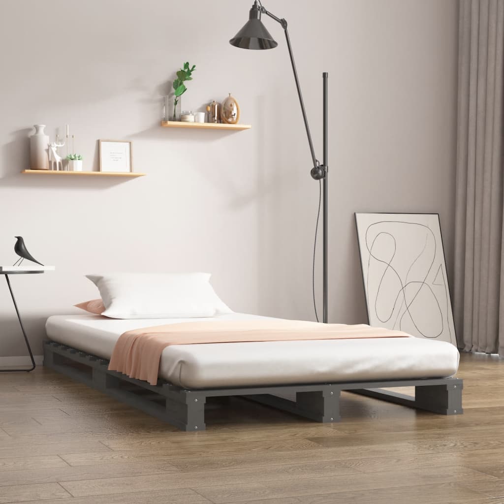 Pallet Bed Without Mattress Super King Size Solid Wood