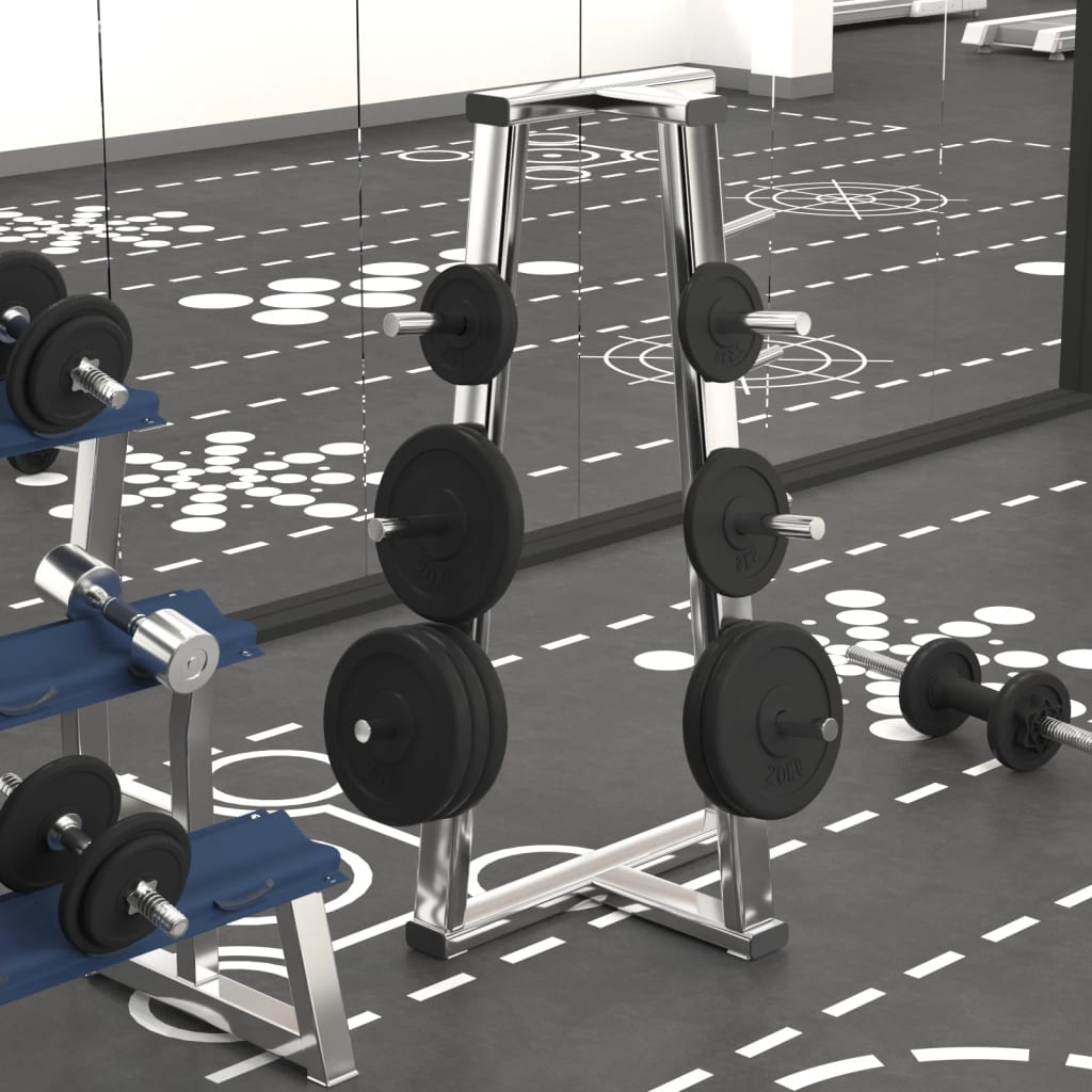 Weight Plates 8 Pcs Cast Iron