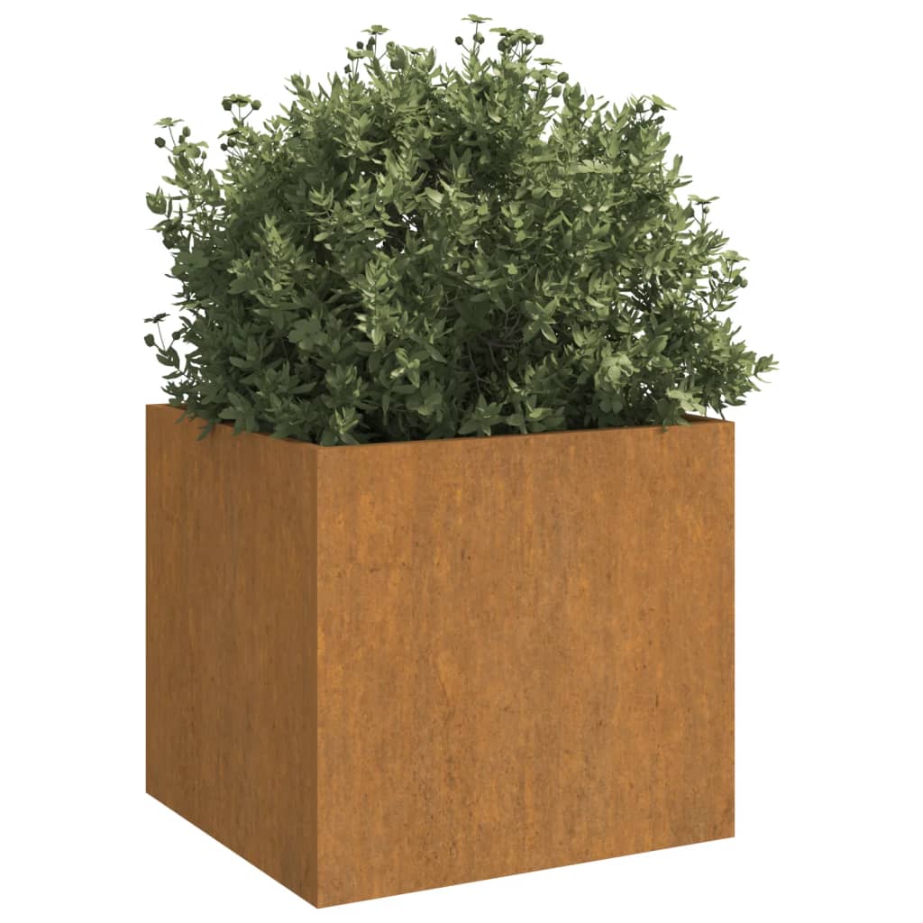 Planters 2 Pcs Corten Steel