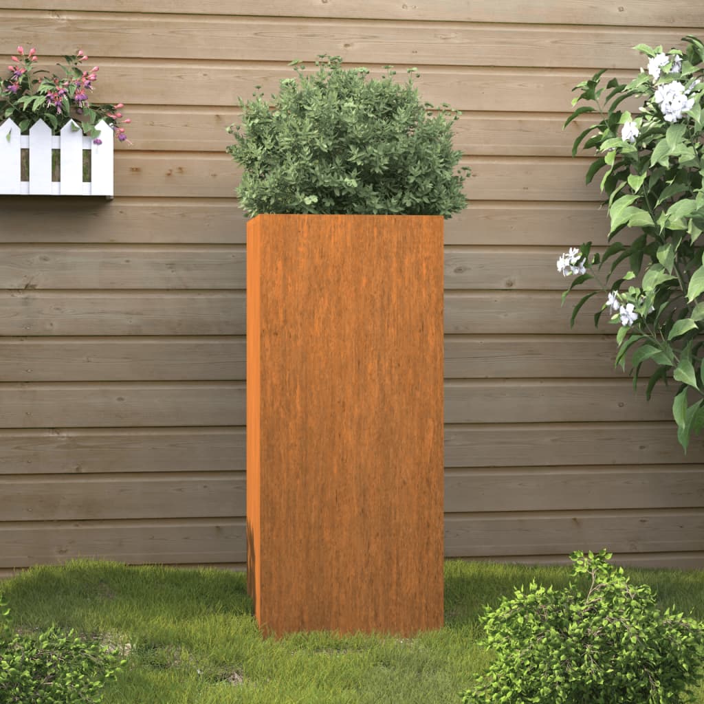 Planters 2 Pcs Corten Steel