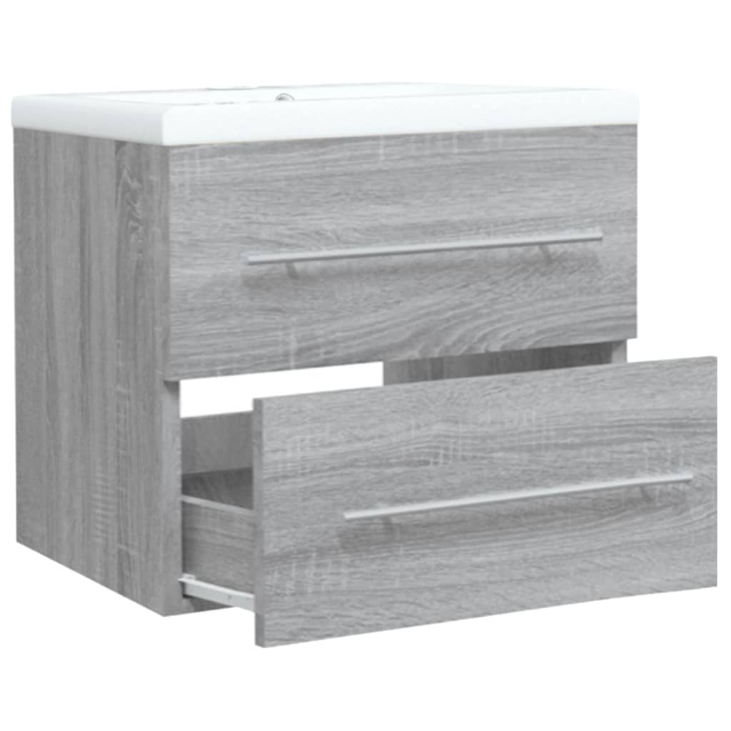 Sink Cabinet With Built-In Basin Engineered Wood