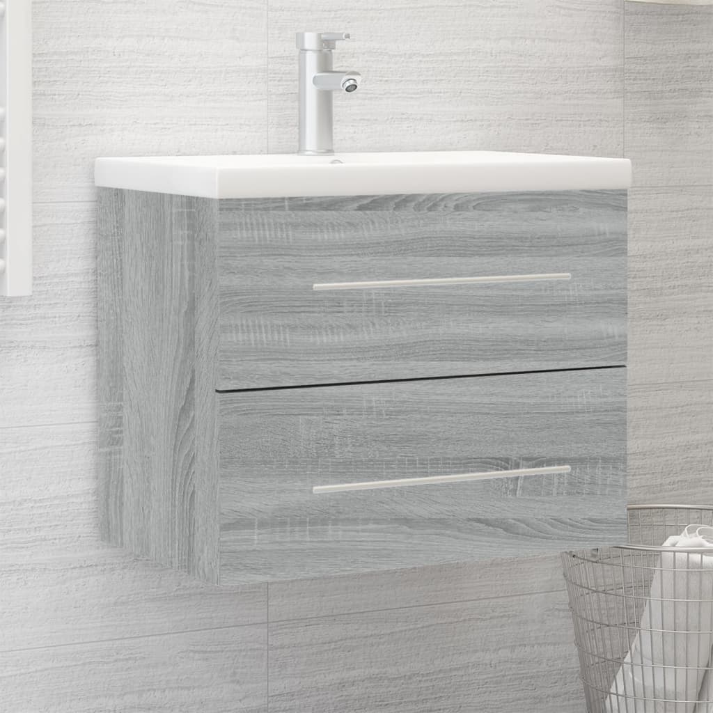 Sink Cabinet With Built-In Basin Engineered Wood