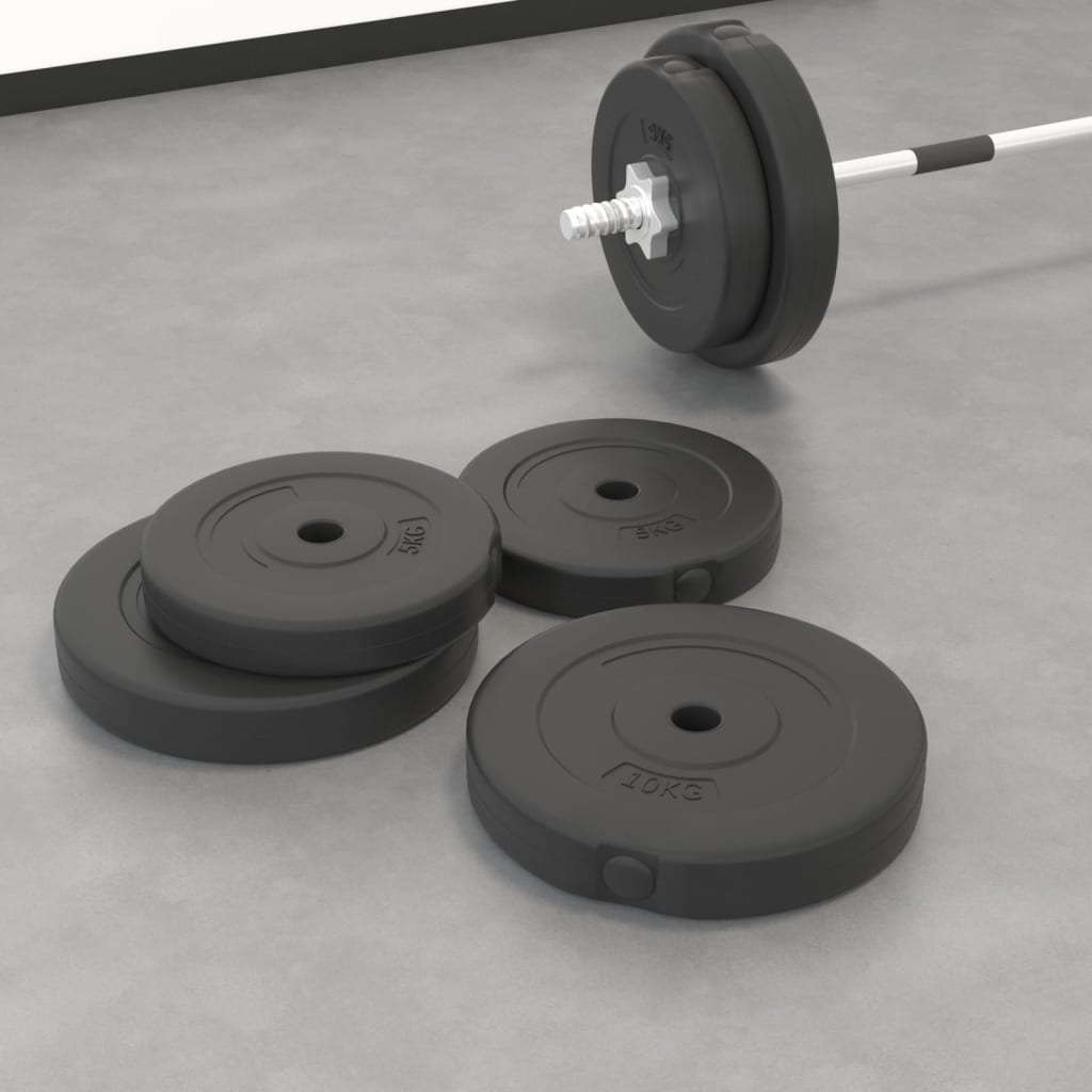 Weight Plates 2 Pcs 30 Kg Cement