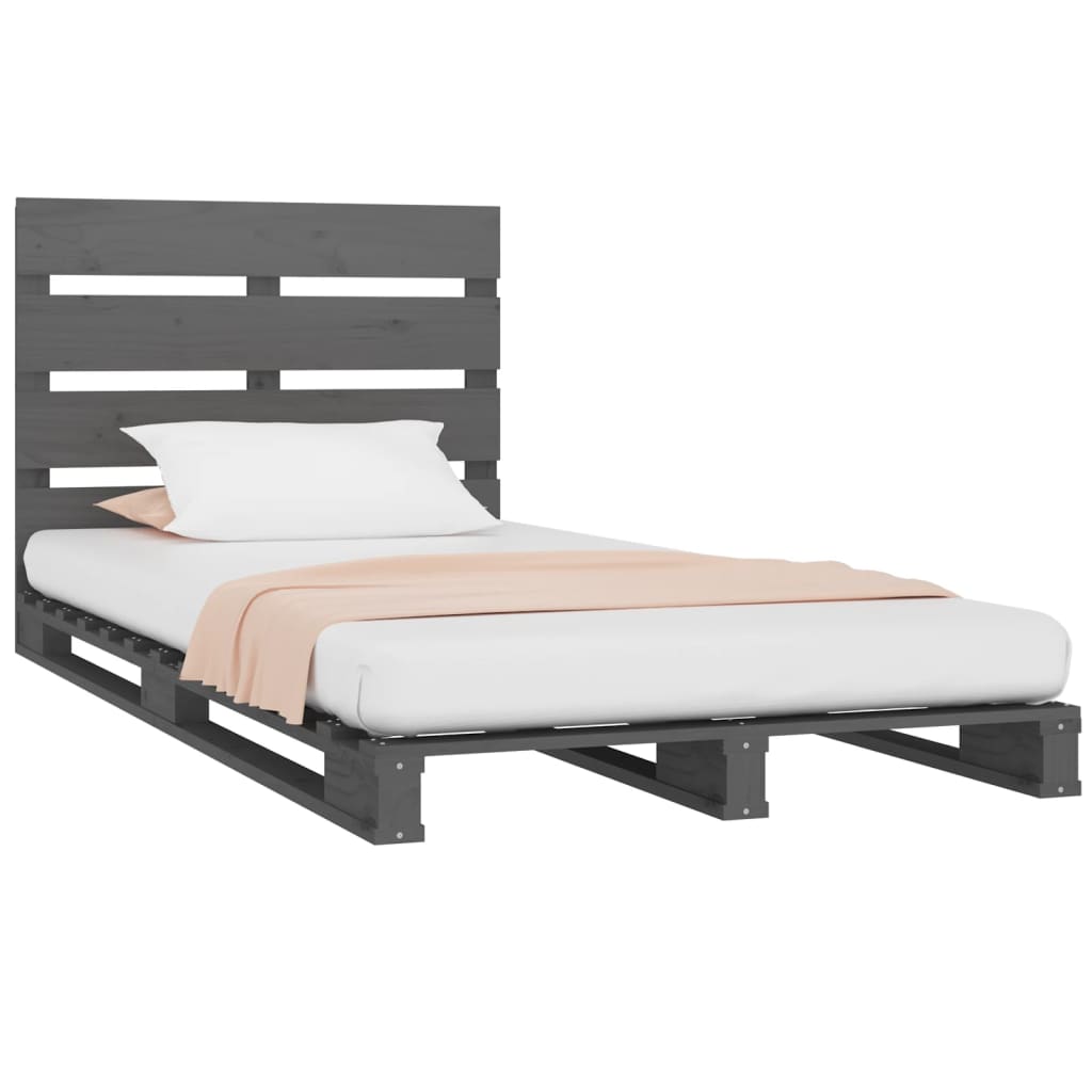 Bed Frame Without Mattress Solid Wood Pine