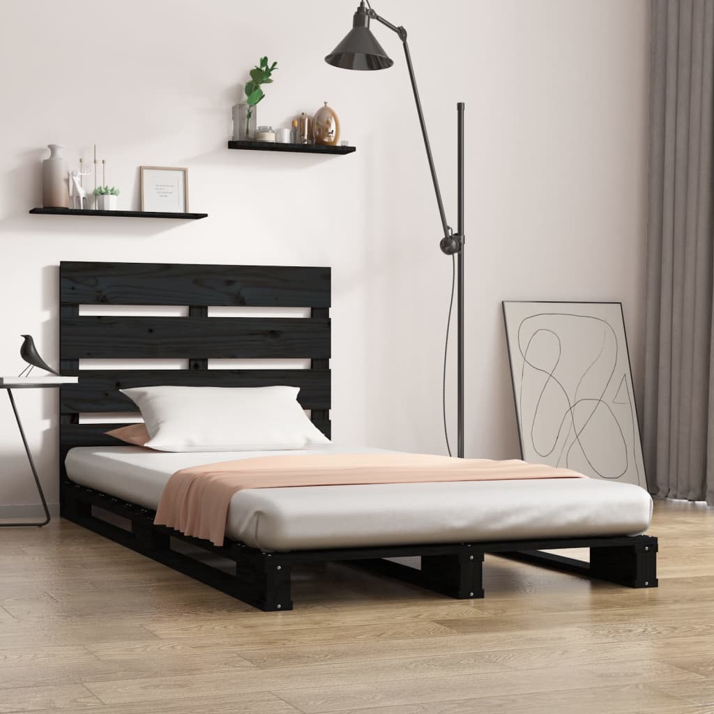 Bed Frame Without Mattress Solid Wood Pine