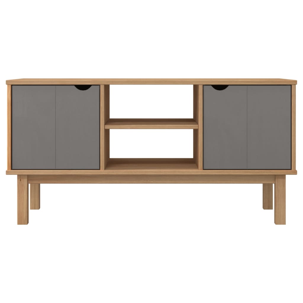 Tv Cabinet Otta 113.5X43X57 Cm Solid Wood Pine