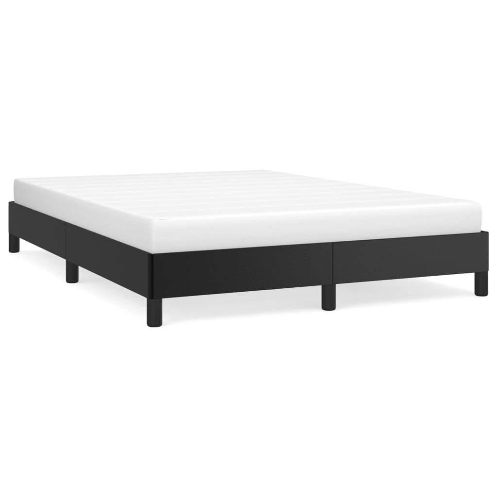 Bed Frame Without Mattress 135X190 Cm Double Double Faux Leather