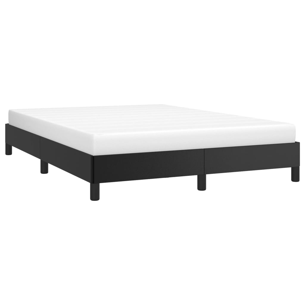 Bed Frame Without Mattress 135X190 Cm Double Double Faux Leather