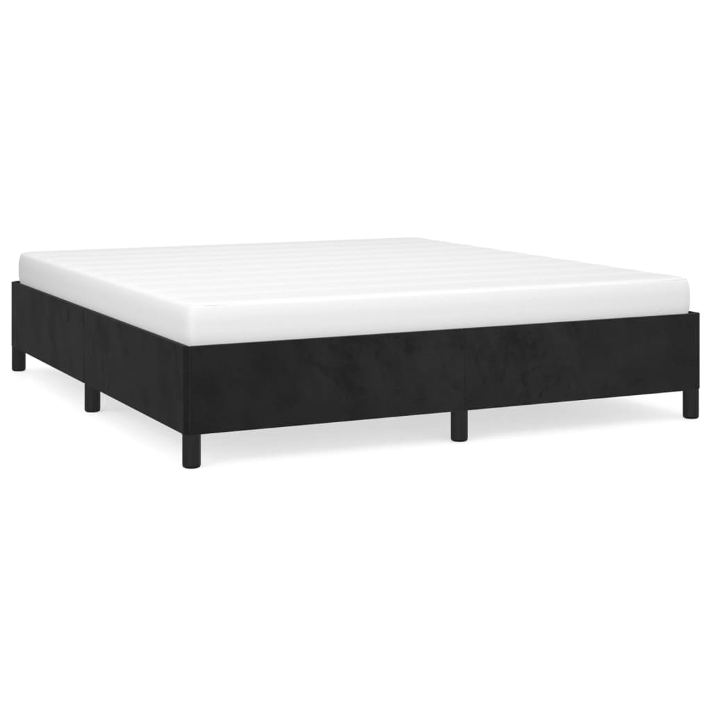 Bed Frame Without Mattress 180X200 Cm Super King Super King Velvet