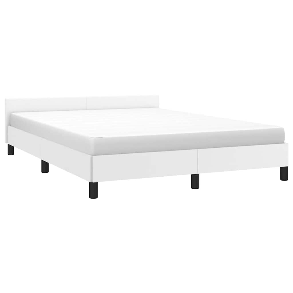 Bed Frame Without Mattress 180X200Cm Super King Faux Leather