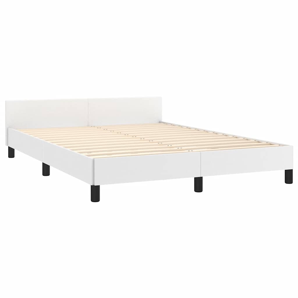 Bed Frame Without Mattress 180X200Cm Super King Faux Leather