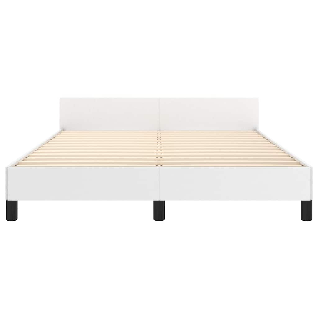 Bed Frame Without Mattress 180X200Cm Super King Faux Leather