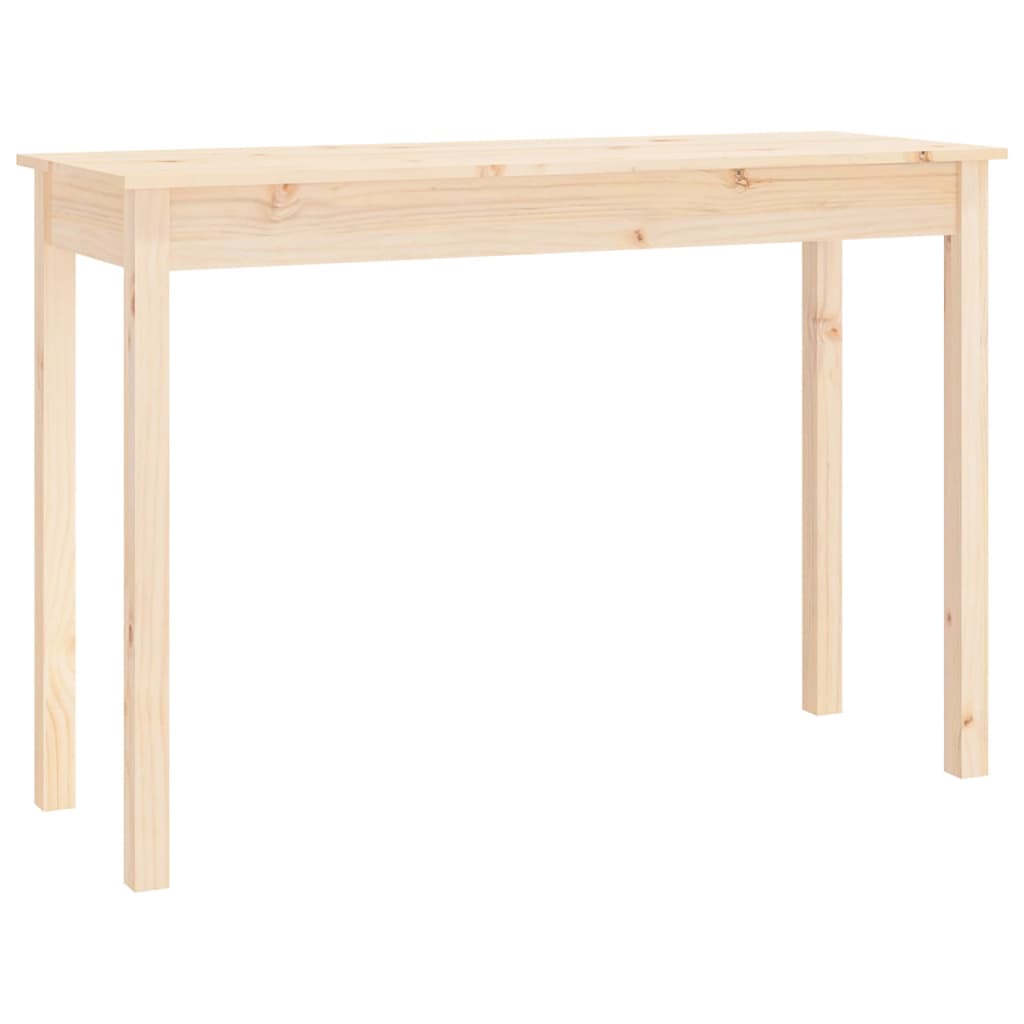 Console Table 110X40X75 Cm Solid Wood Pine