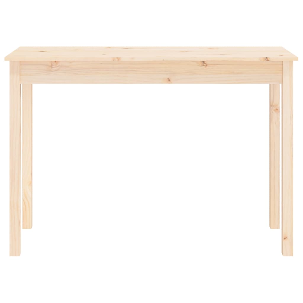 Console Table 110X40X75 Cm Solid Wood Pine