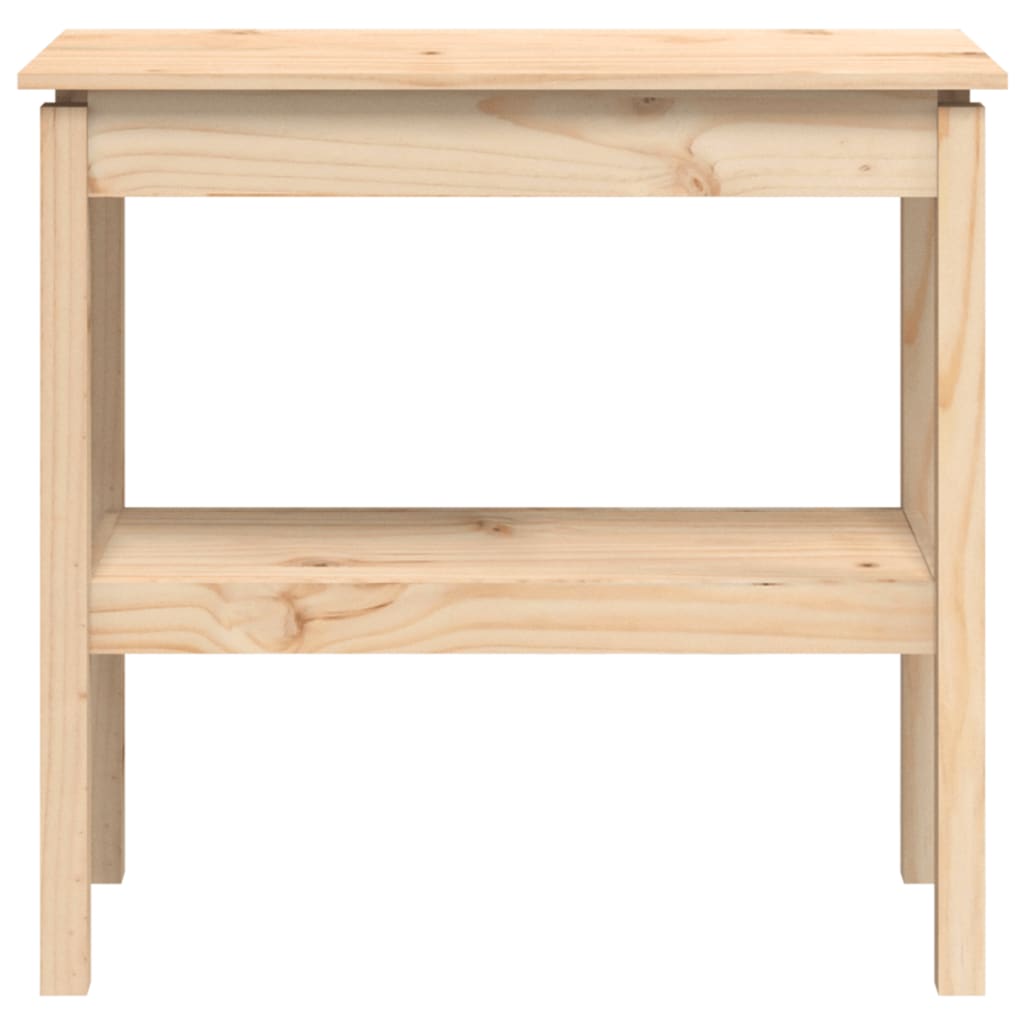 Console Table 80X40X75 Cm Solid Wood Pine
