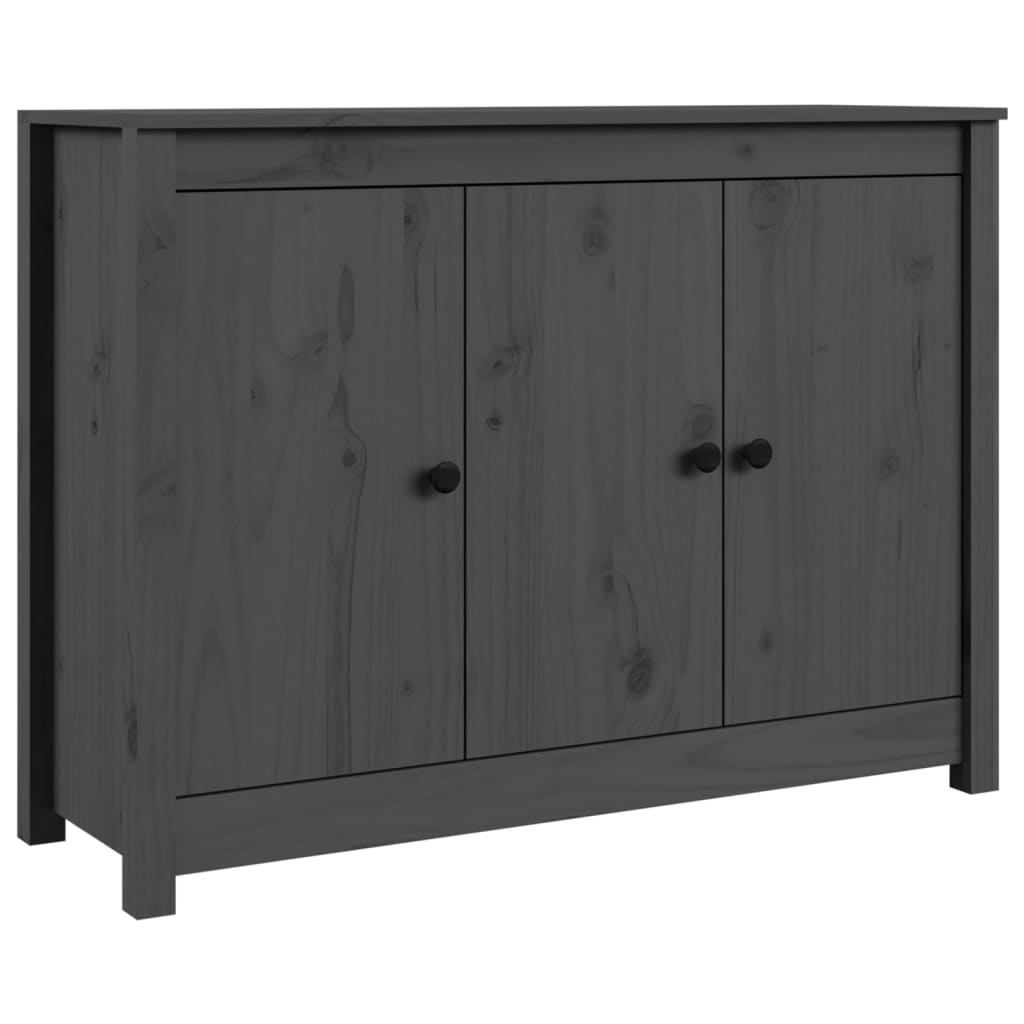 Sideboard 100X35X74 Cm Solid Wood Pine