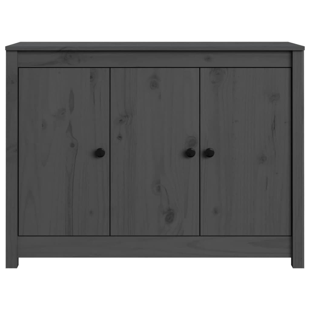 Sideboard 100X35X74 Cm Solid Wood Pine