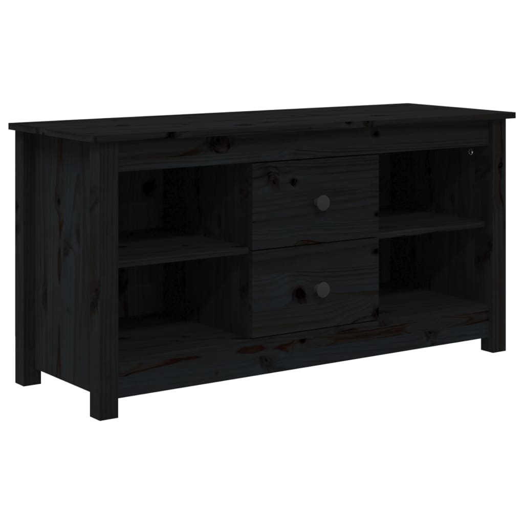 Tv Cabinet 103X36.5X52 Cm Solid Wood Pine