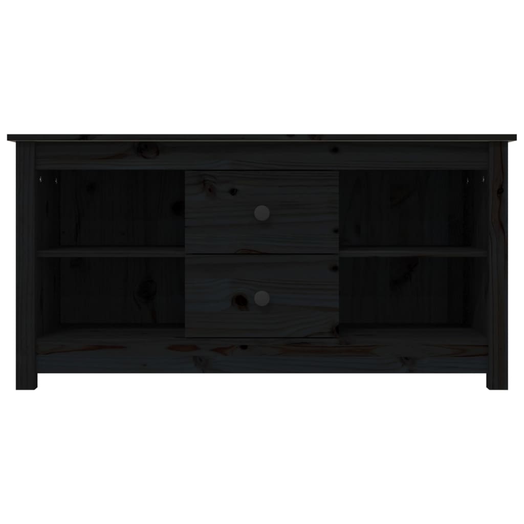 Tv Cabinet 103X36.5X52 Cm Solid Wood Pine