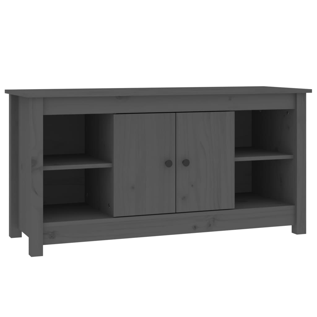 Tv Cabinet 103X36,5X52 Cm Solid Wood Pine
