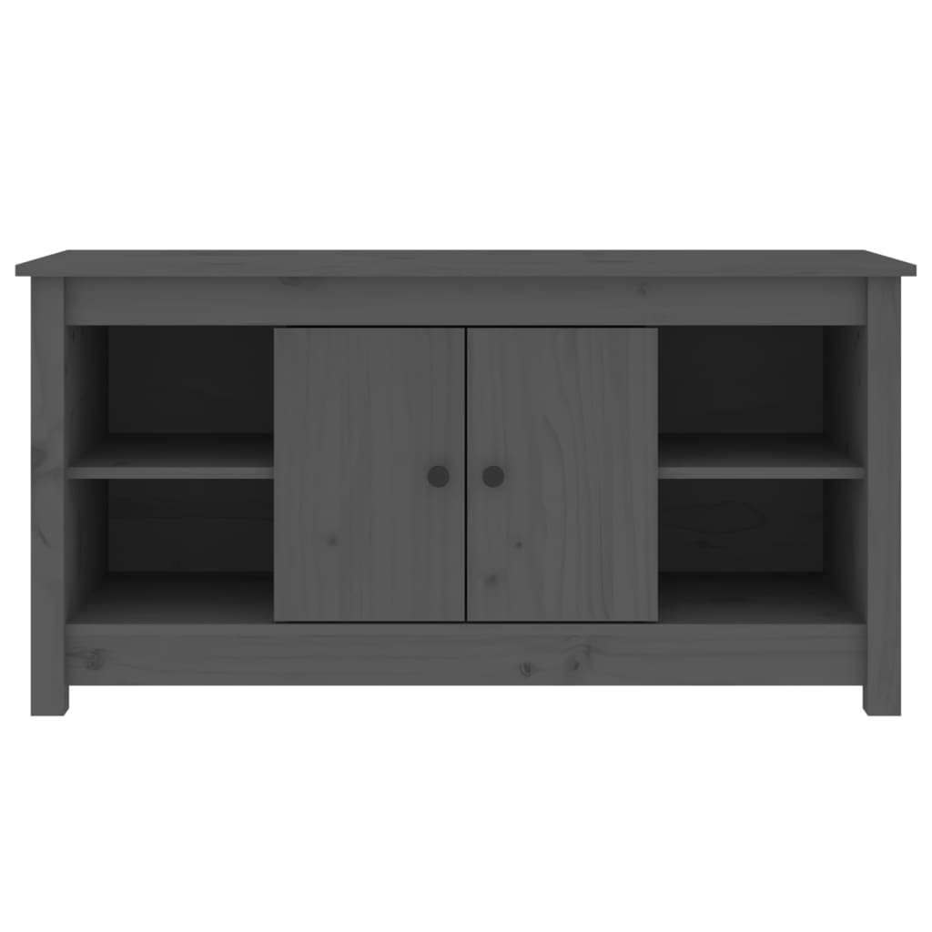Tv Cabinet 103X36,5X52 Cm Solid Wood Pine