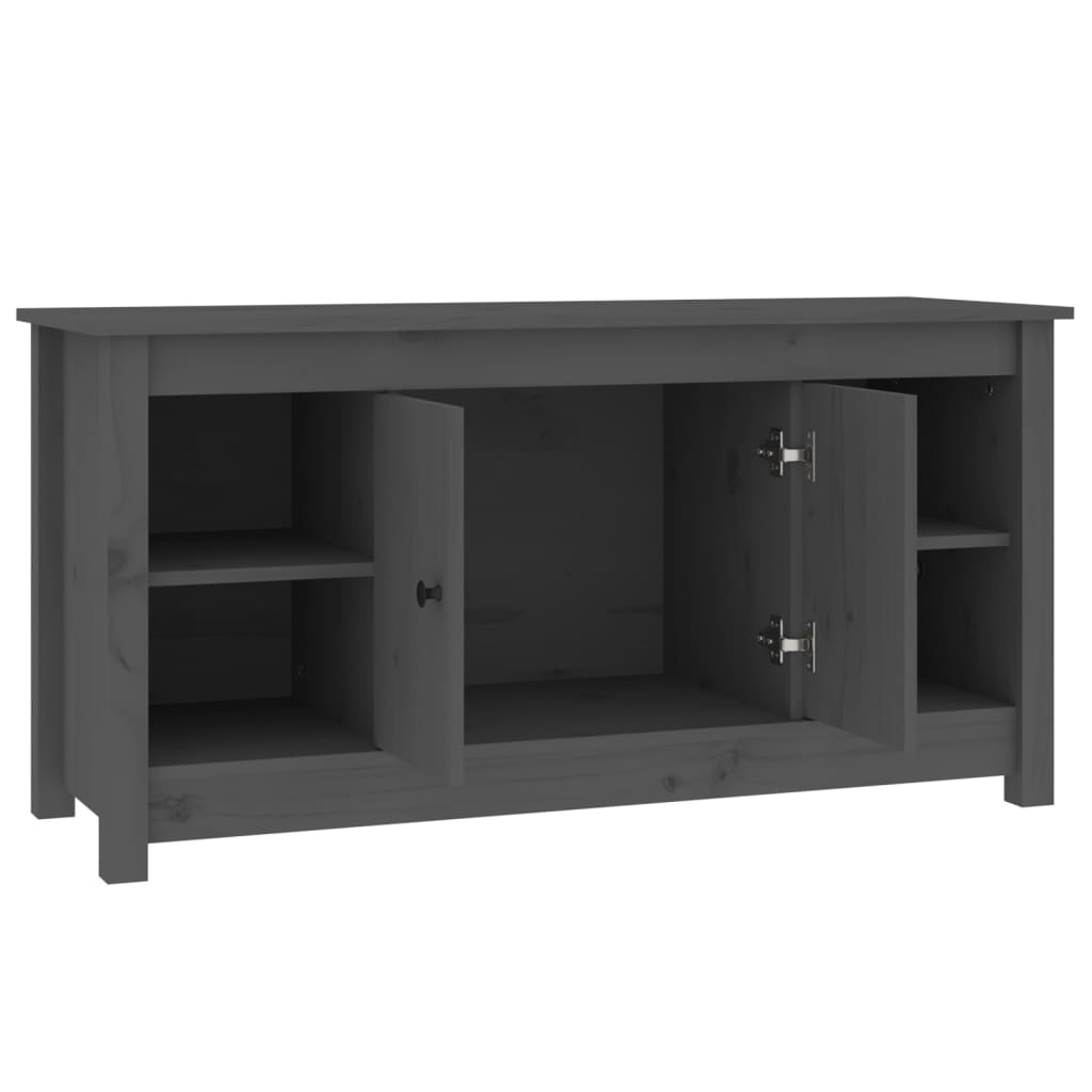 Tv Cabinet 103X36,5X52 Cm Solid Wood Pine