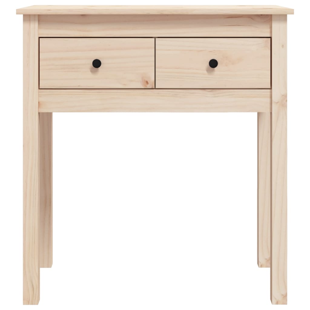 Console Table 70X35X75 Cm Solid Wood Pine
