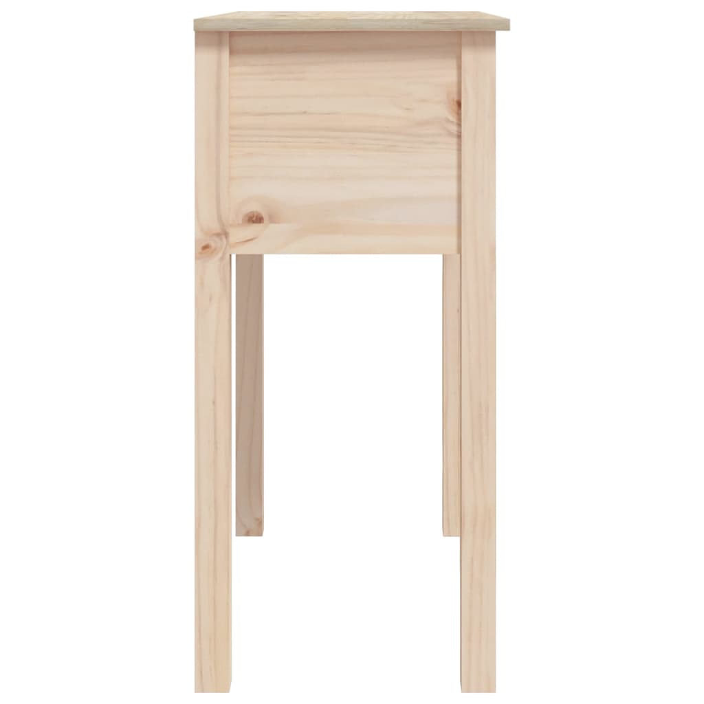 Console Table 70X35X75 Cm Solid Wood Pine