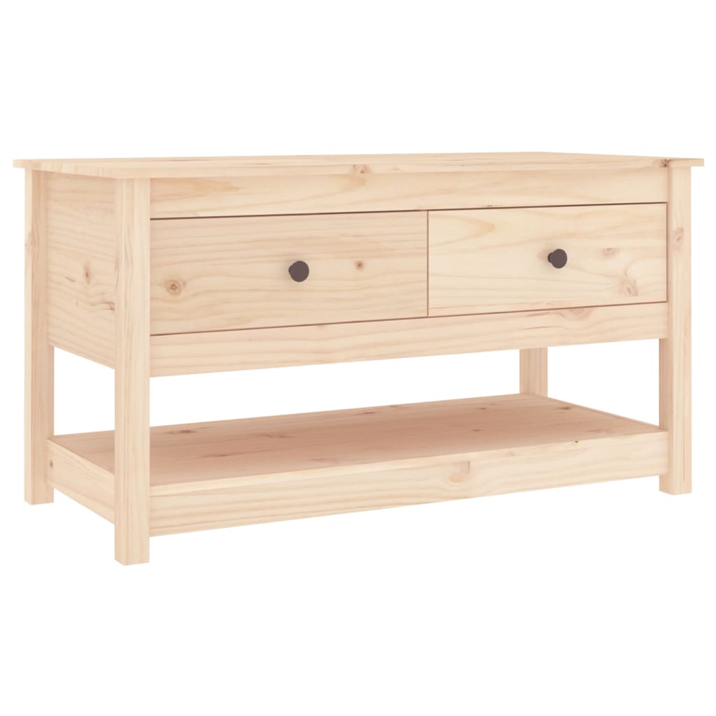Coffee Table 102X49X55 Cm Solid Wood Pine