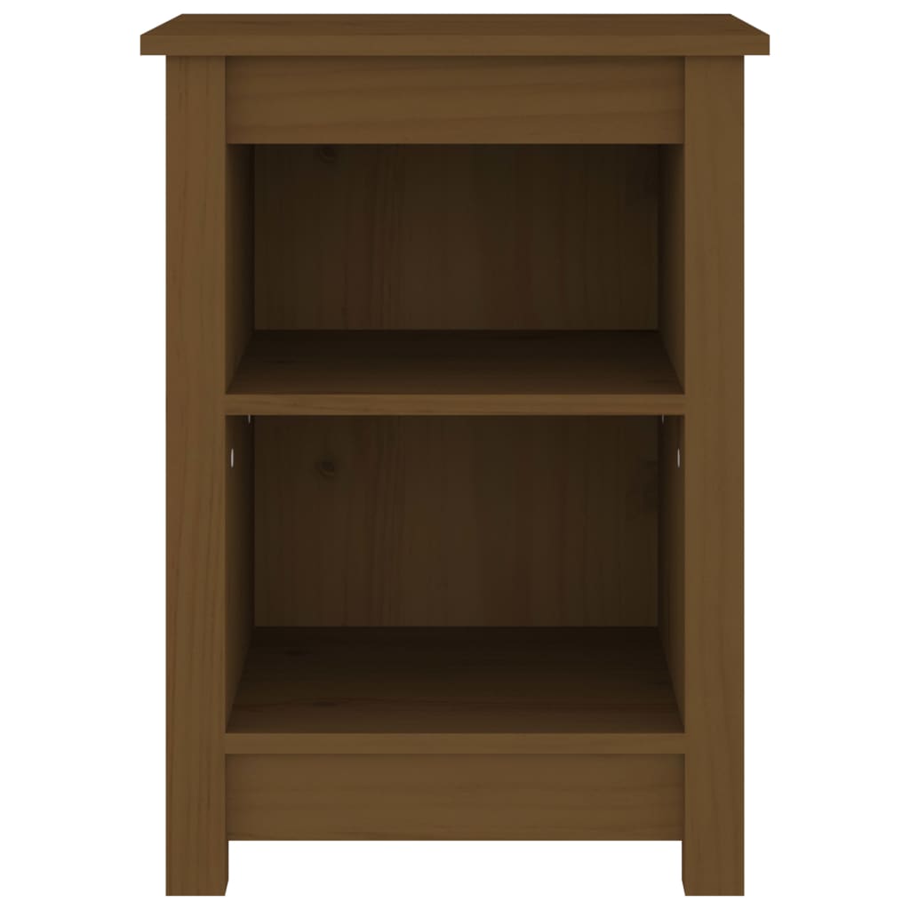 Bedside Cabinet 40X35X55 Cm Solid Wood Pine