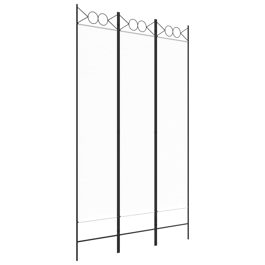 3-Panel Room Divider Fabric