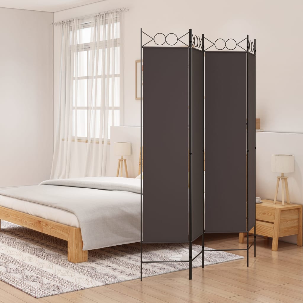 3-Panel Room Divider Fabric