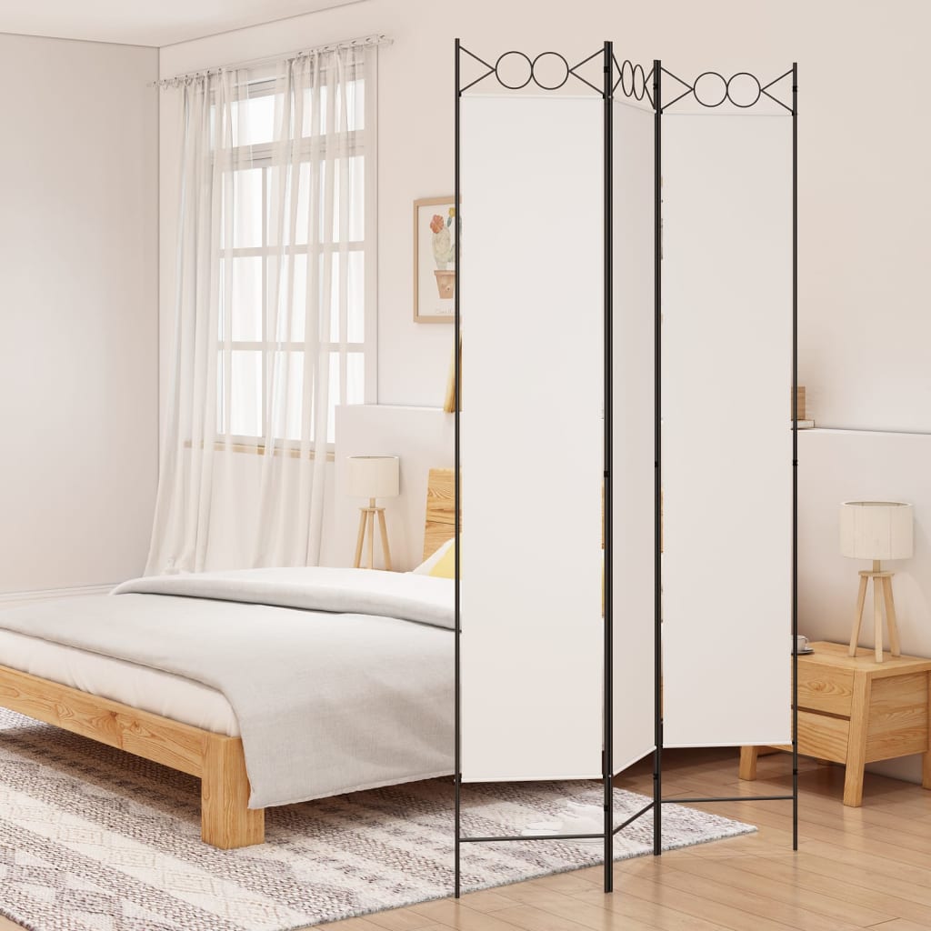 3-Panel Room Divider Fabric
