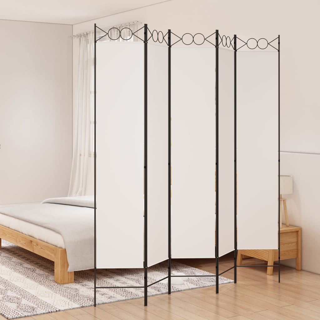 3-Panel Room Divider Fabric