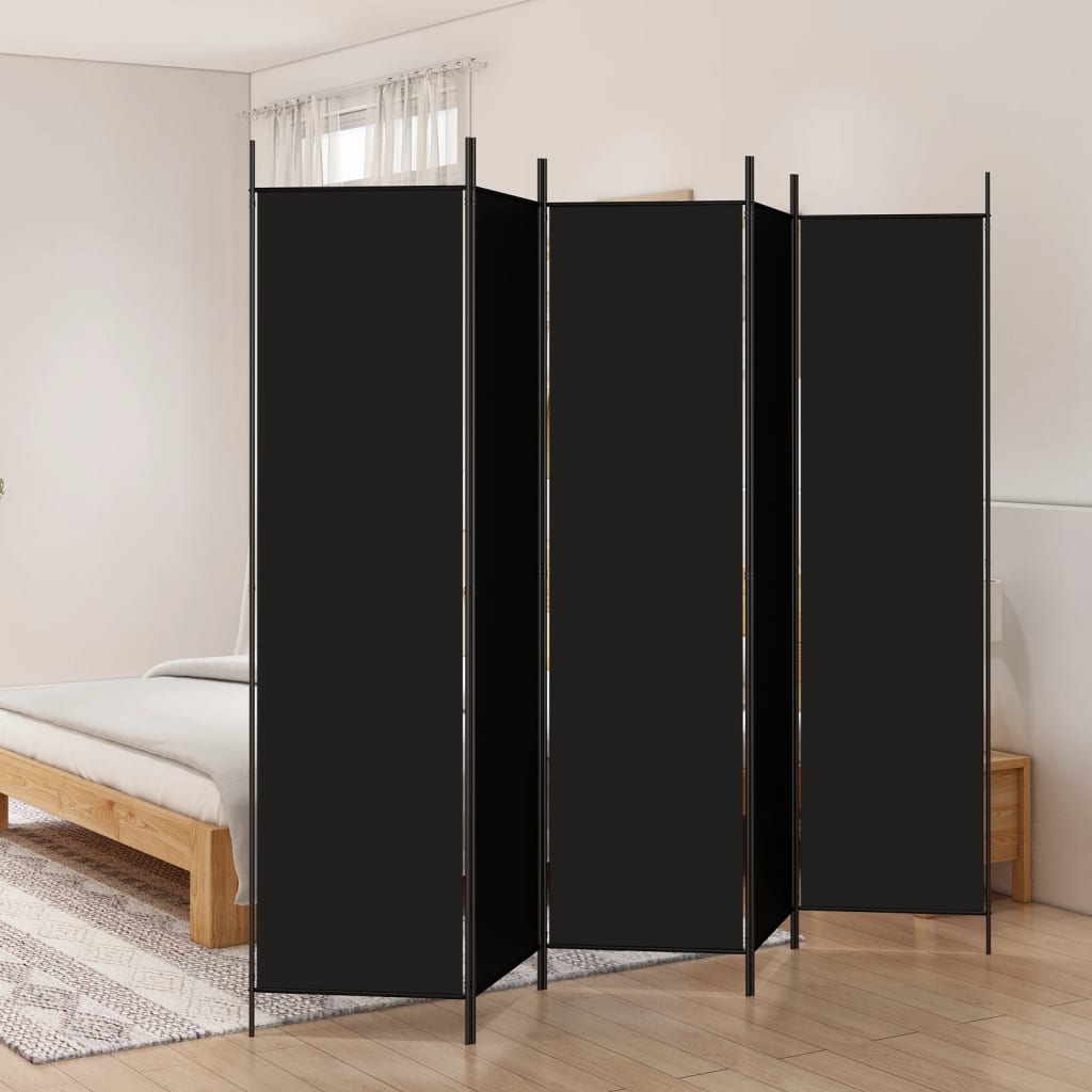 3-Panel Room Divider Fabric