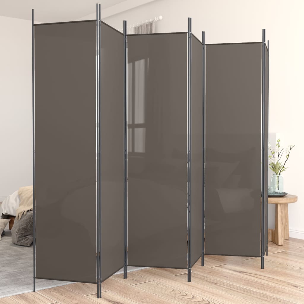 3-Panel Room Divider Fabric