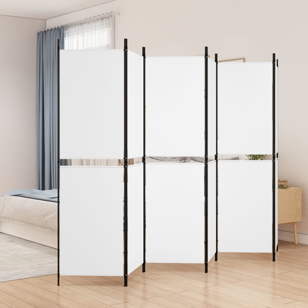 6-Panel Room Divider Fabric