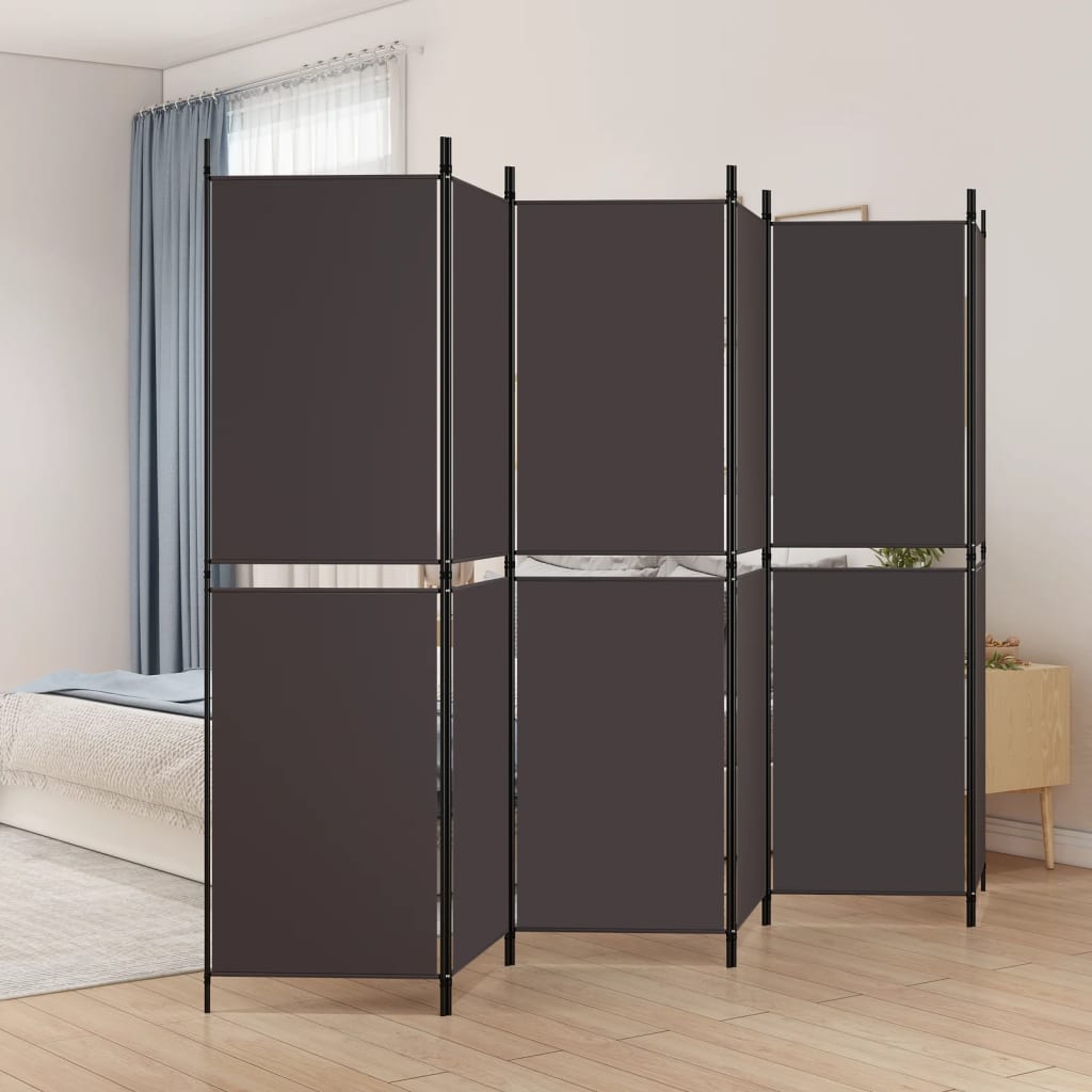 6-Panel Room Divider Fabric