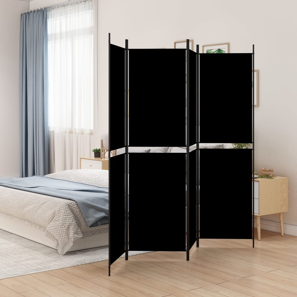 6-Panel Room Divider Fabric