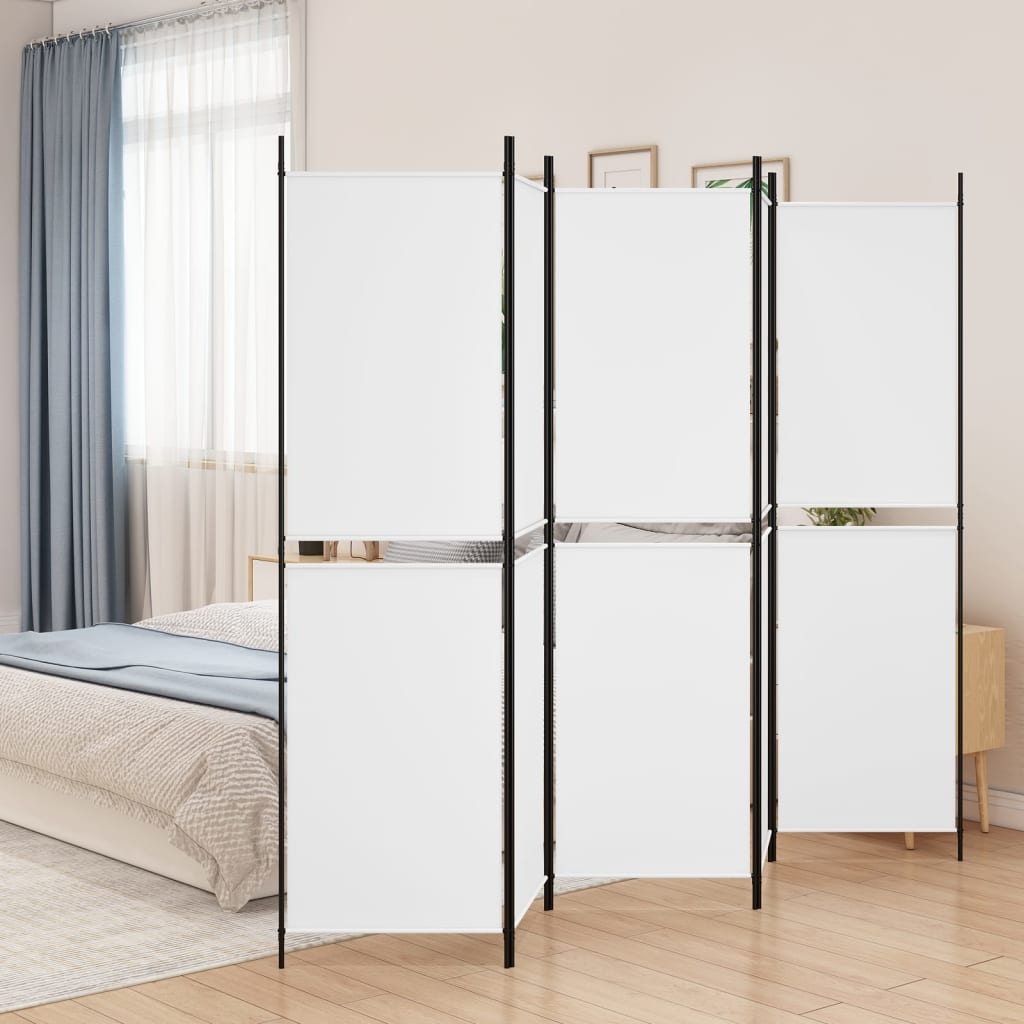 6-Panel Room Divider Fabric
