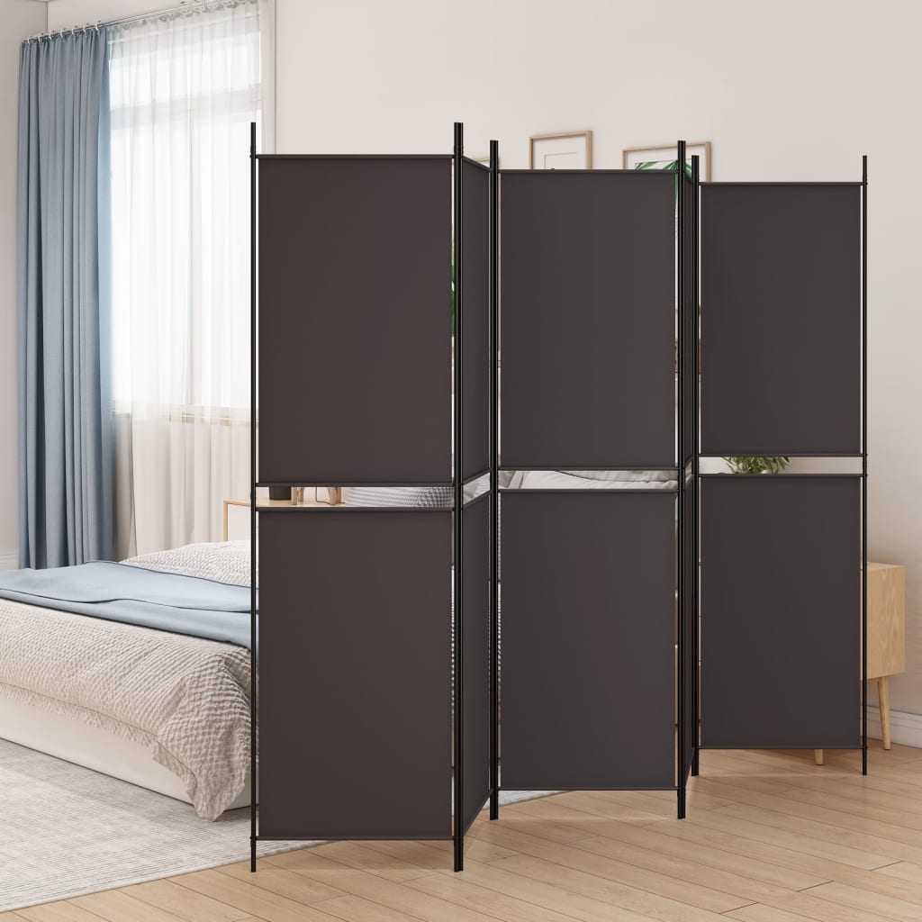 6-Panel Room Divider Fabric