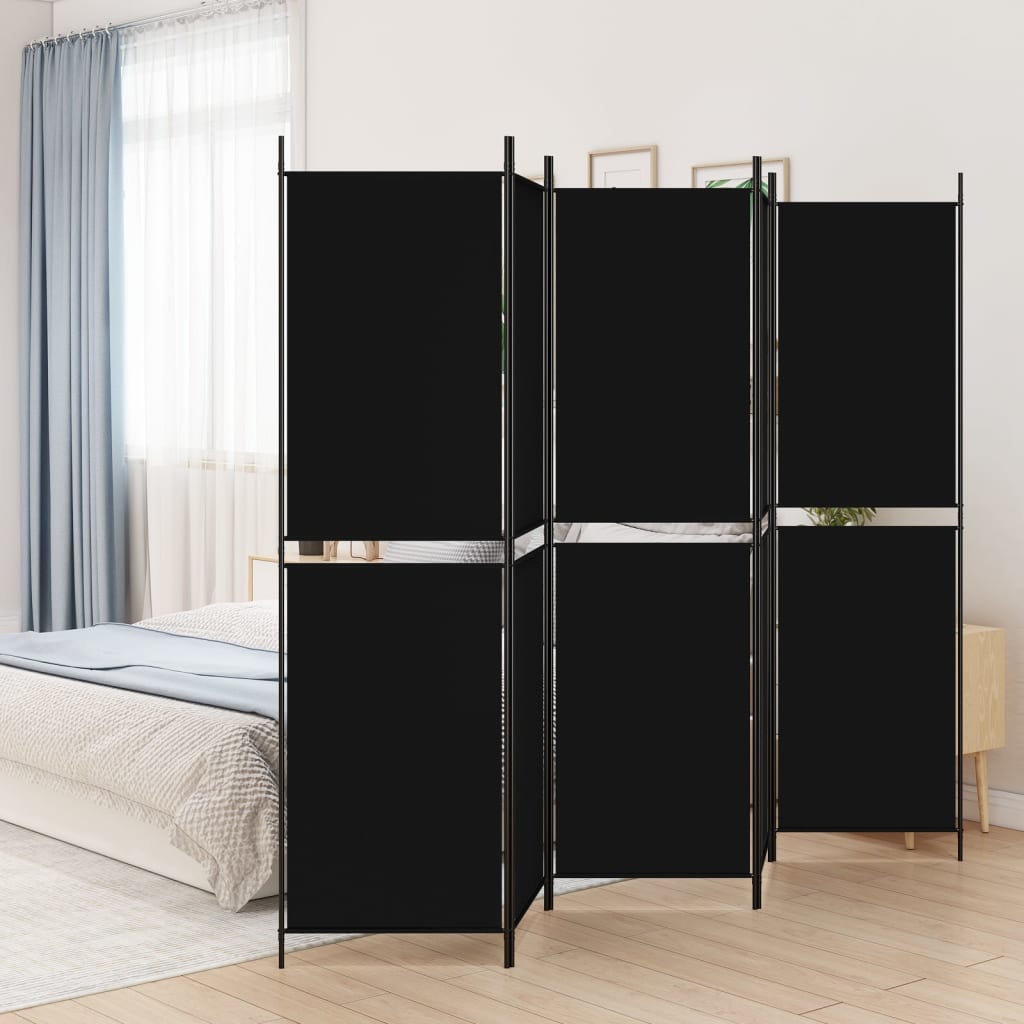 6-Panel Room Divider Fabric