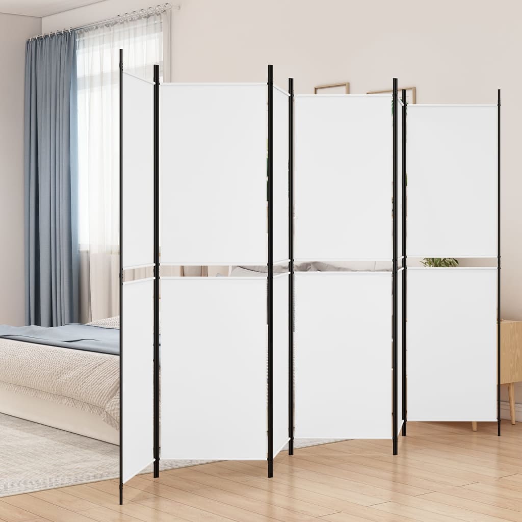 6-Panel Room Divider Fabric