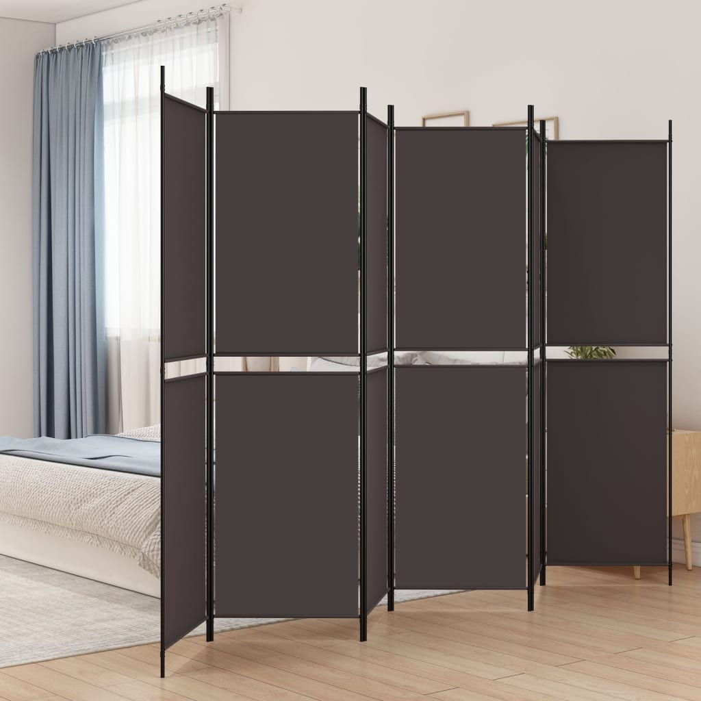 6-Panel Room Divider Fabric
