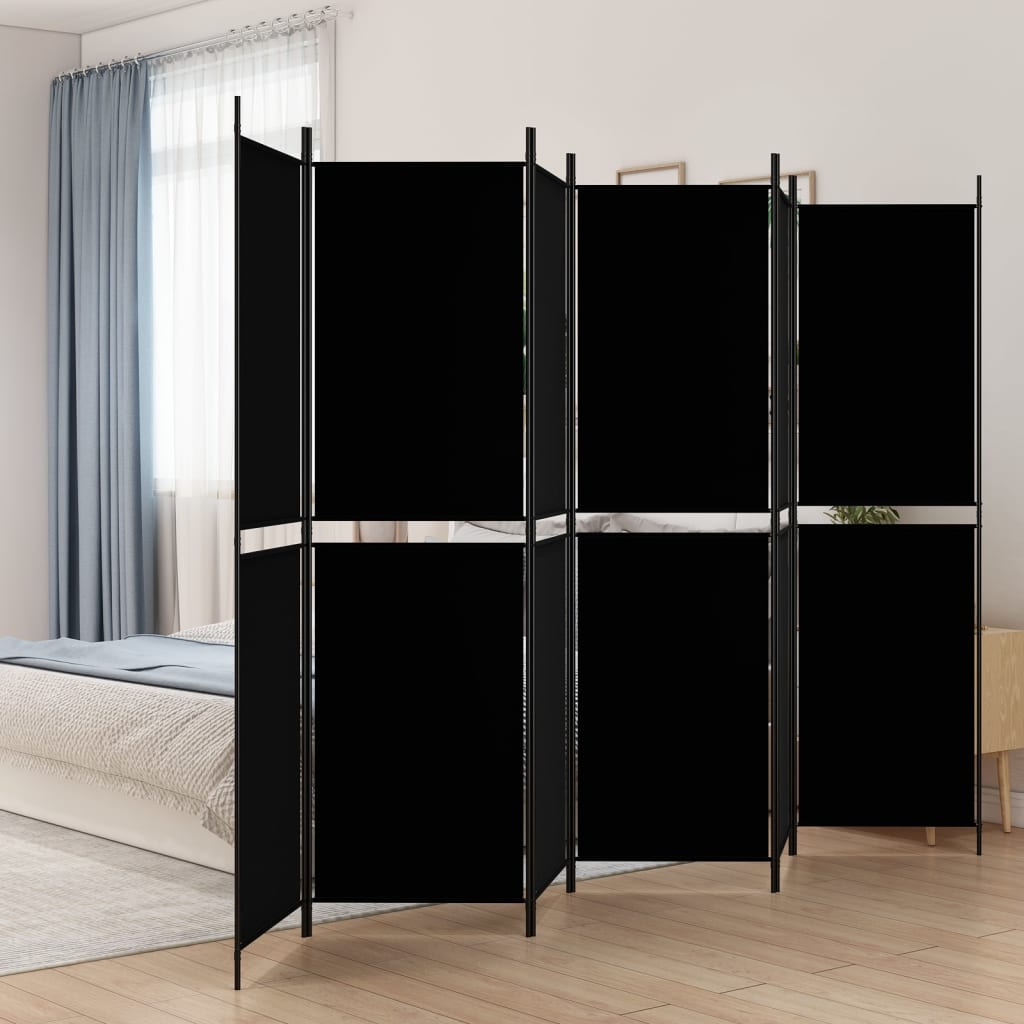 6-Panel Room Divider Fabric